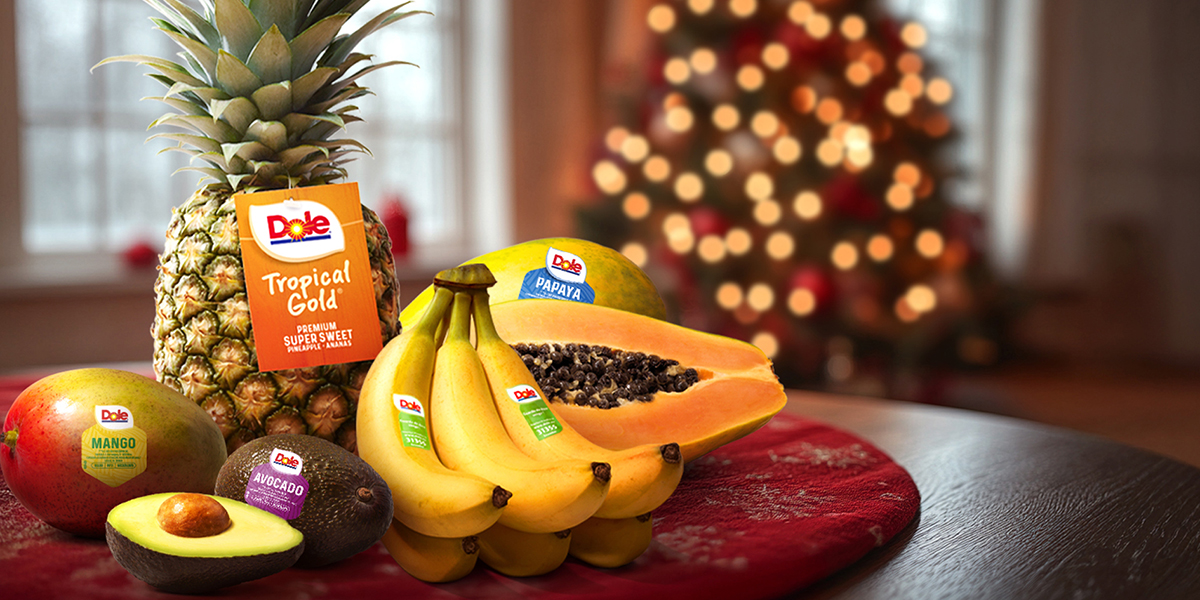 Un Natale tropicale con Dole Italia